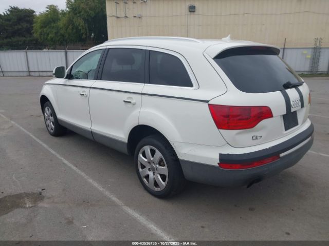 2007 AUDI Q7 WA1BY74L27D045355 Photo 2