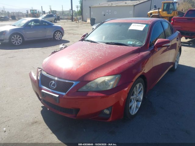 2011 LEXUS IS 250 JTHBF5C21B5137826 Photo 1