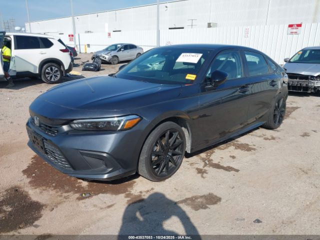 2022 HONDA CIVIC 2HGFE2F52NH537287 Photo 1