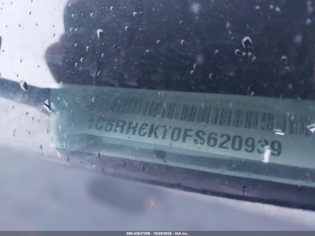 Aukcja sprzedaży 2015 Ram 1500 St, vin: 1C6RR6KT0FS620939, numer aukcji: 43537206