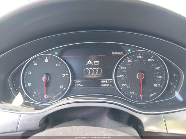 2013 AUDI A6 WAUGGAFC8DN063189 Photo 6