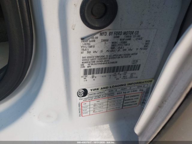 2010 FORD EXPEDITION 1FMJU1H54AEA34828 Photo 8