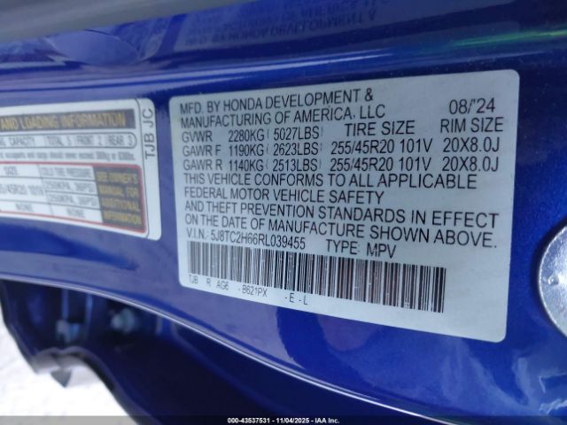 2024 ACURA RDX 5J8TC2H66RL039455 Photo 8