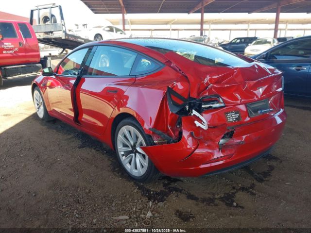 2021 TESLA MODEL 3 5YJ3E1EA1MF913444 Photo 2