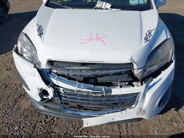 Продаж на аукціоні авто 2016 Chevrolet Trax 1ls, vin: KL7CJKSB6GB739423, номер лоту: 43537662