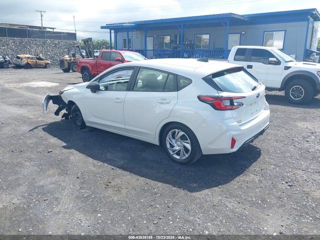 Aukcja sprzedaży 2025 Subaru Impreza Base 5-door, vin: JF1GUABC6S8267220, numer aukcji: 43538158