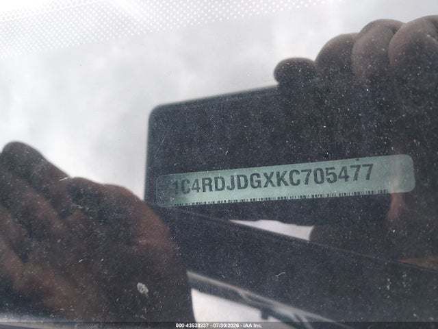 Продажа на аукционе авто 2019 Dodge Durango Gt, vin: 1C4RDJDGXKC705477, номер лота: 43538337