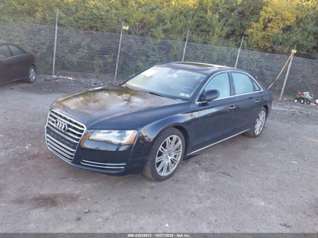 2013 AUDI A8 L WAURGAFD5DN000519 Photo 1