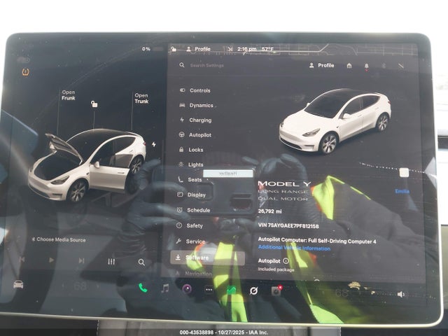 2023 TESLA MODEL Y 7SAYGAEE7PF812158 Photo 6