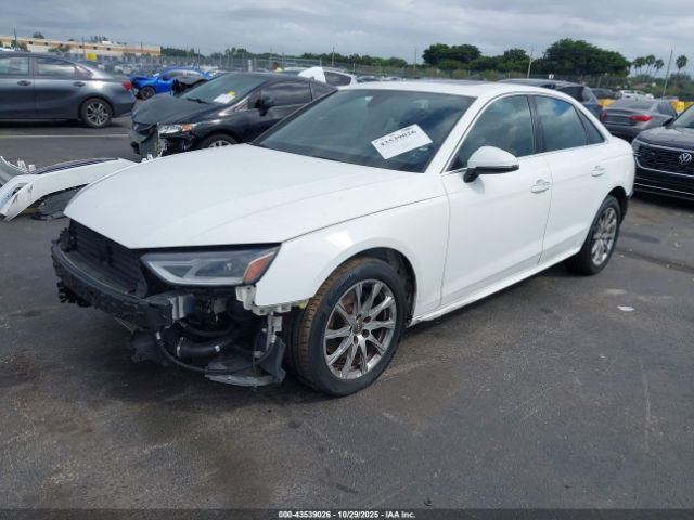 2021 AUDI A4 WAUABAF45MA018280 Photo 1