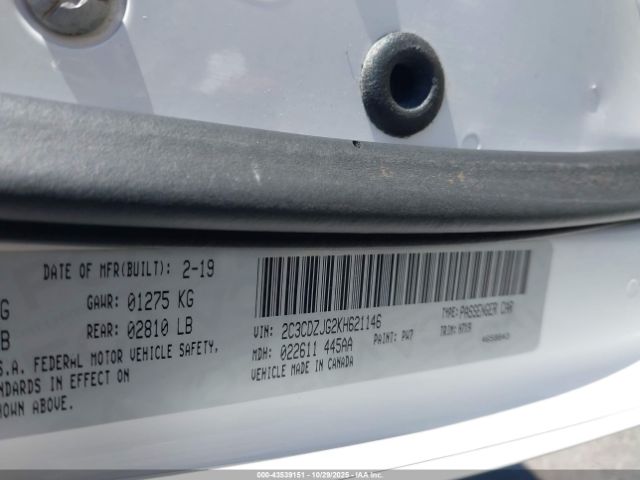 2019 DODGE CHALLENGER 2C3CDZJG2KH621146 Photo 8