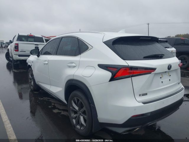 2021 LEXUS NX 300 JTJSARBZ3M2201873 Photo 2