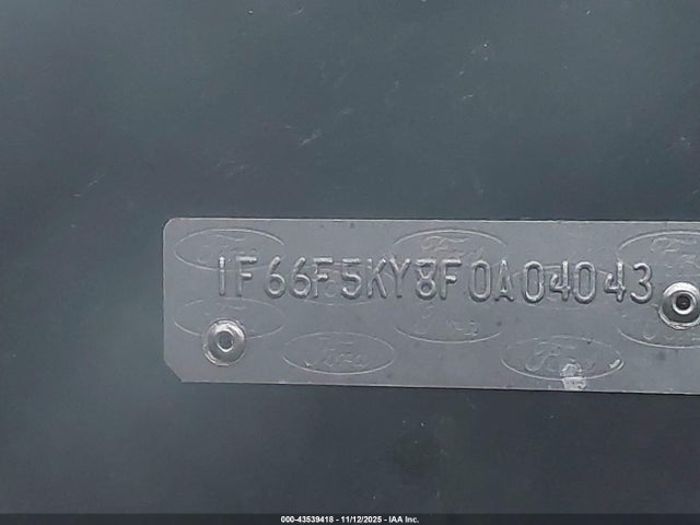 1F66F5KY8F0A04043 Ford F-59 Commercial Stripped