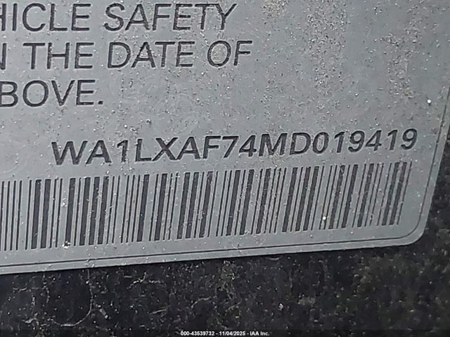 2021 AUDI Q7 WA1LXAF74MD019419 Photo 8