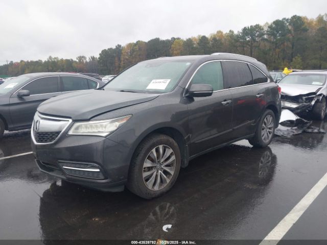 2014 ACURA MDX 5FRYD4H42EB037726 Photo 1