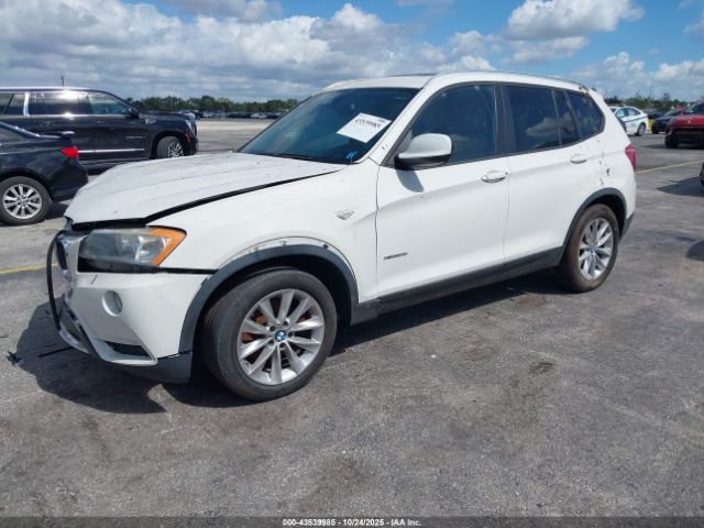2013 BMW X3 5UXWX9C57D0A11196 Photo 1