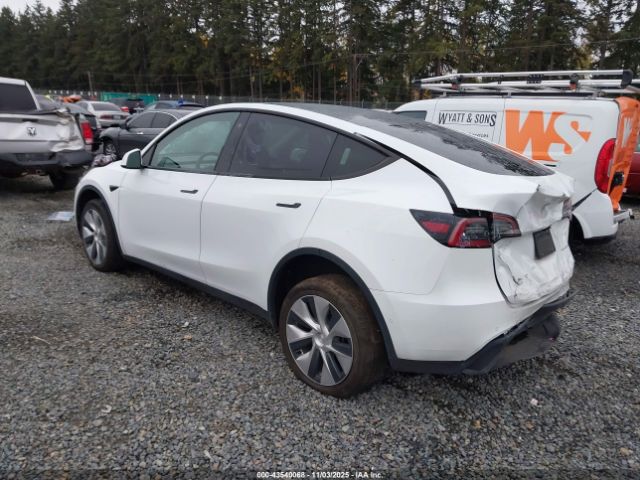2021 TESLA MODEL Y 5YJYGDEE1MF160180 Photo 2