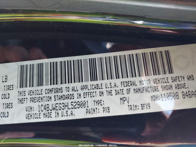 2017 JEEP WRANGLER UNLIMITED 1C4BJWEG3HL529001 Photo 8