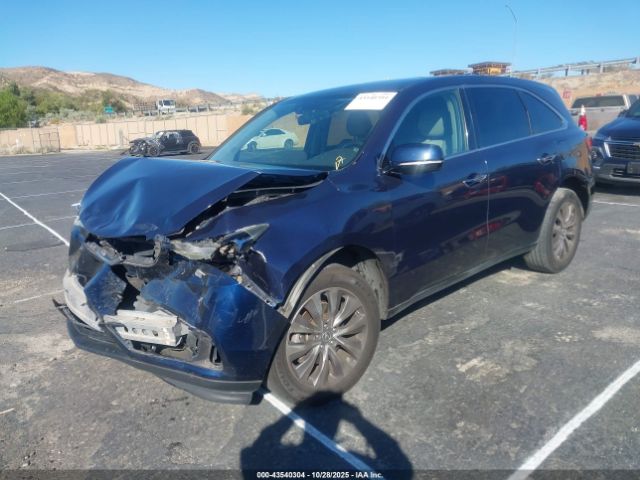 2014 ACURA MDX 5FRYD3H46EB020163 Photo 1