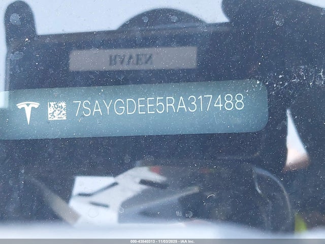 2024 TESLA MODEL Y 7SAYGDEE5RA317488 Photo 8