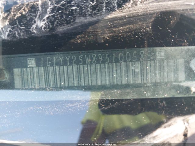 2009 CHEVROLET CORVETTE 1G1YY25W895100585 Photo 8