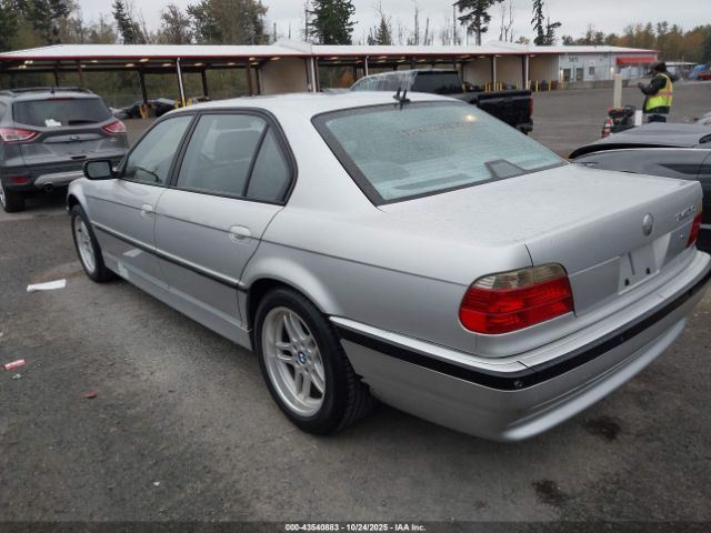 2001 BMW 740IL WBAGH83421DP24736 Photo 2