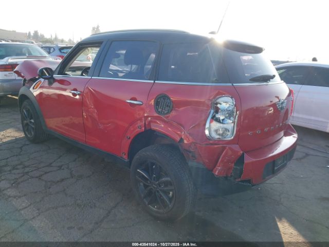 2013 MINI COUNTRYMAN WMWZB3C57DWR36224 Photo 2