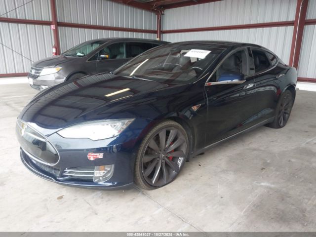 2014 TESLA MODEL S 5YJSA1H21EFP64367 Photo 1