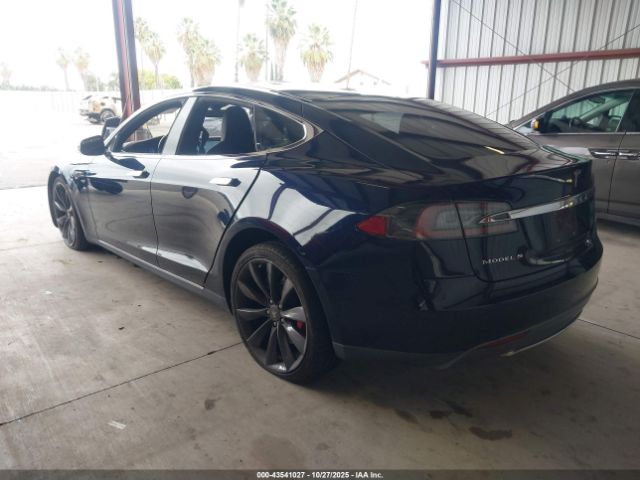 2014 TESLA MODEL S 5YJSA1H21EFP64367 Photo 2