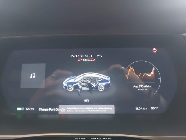 2014 TESLA MODEL S 5YJSA1H21EFP64367 Photo 6