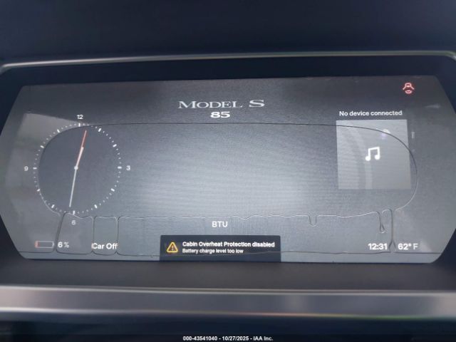 2013 TESLA MODEL S 5YJSA1CN2DFP05943 Photo 6