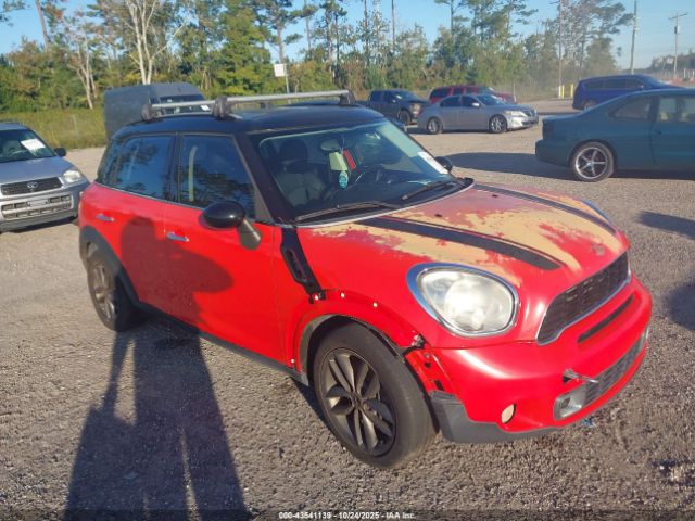2011 MINI COOPER S COUNTRYMAN WMWZC3C5XBWH98126