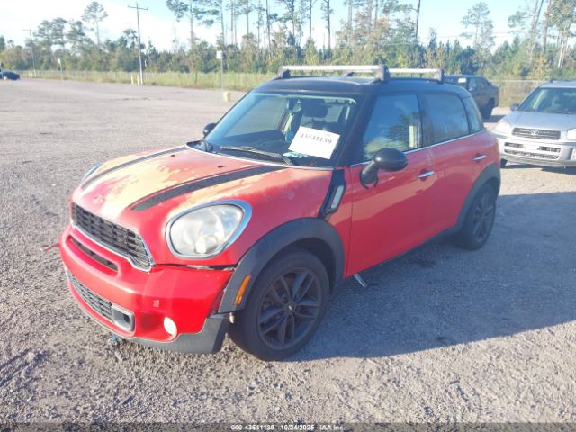 2011 MINI COOPER S COUNTRYMAN WMWZC3C5XBWH98126 Photo 1