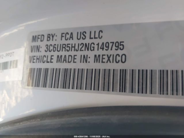 2022 RAM 2500 3C6UR5HJ2NG149795 Photo 8