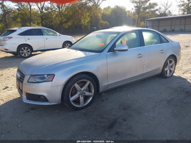 2012 AUDI A4 WAUBFAFLXCN012918 Photo 1