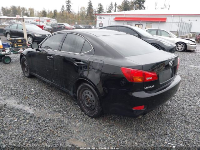2006 LEXUS IS 250 JTHCK262265007666 Photo 2