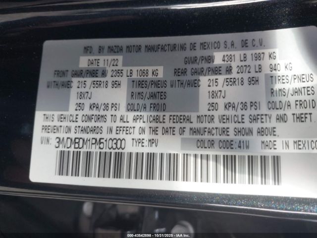 2023 MAZDA CX-30 3MVDMBDM1PM510300 Photo 8