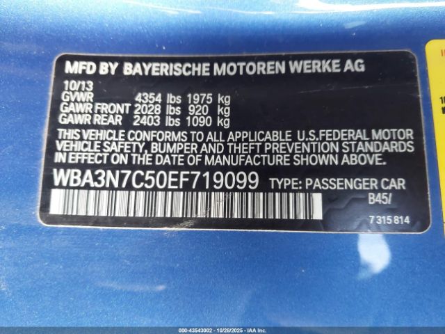 2014 BMW 428I WBA3N7C50EF719099 Photo 8