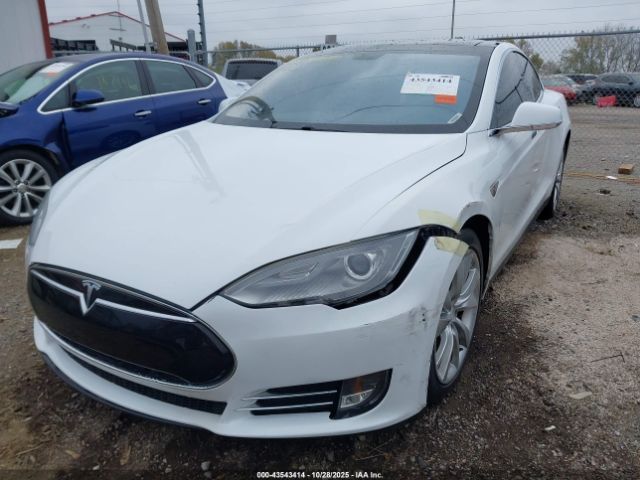 2013 TESLA MODEL S 5YJSA1BG8DFP11085 Photo 5