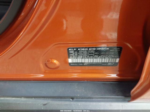 2022 MITSUBISHI OUTLANDER SPORT JA4APUAU3NU012789 Photo 8