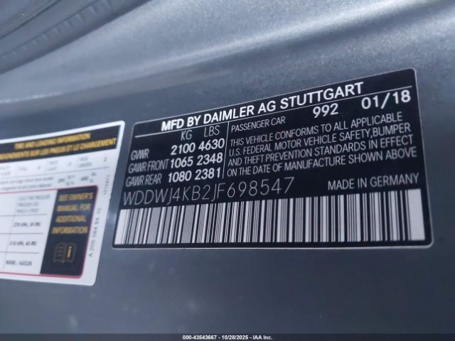 2018 MERCEDES-BENZ C 300 WDDWJ4KB2JF698547 Photo 8