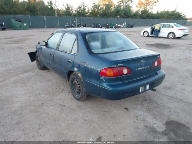 2002 TOYOTA COROLLA 1NXBR12E52Z627734 Photo 2