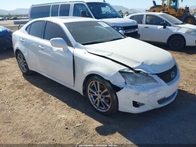 2008 LEXUS IS 250 JTHBK262985060265