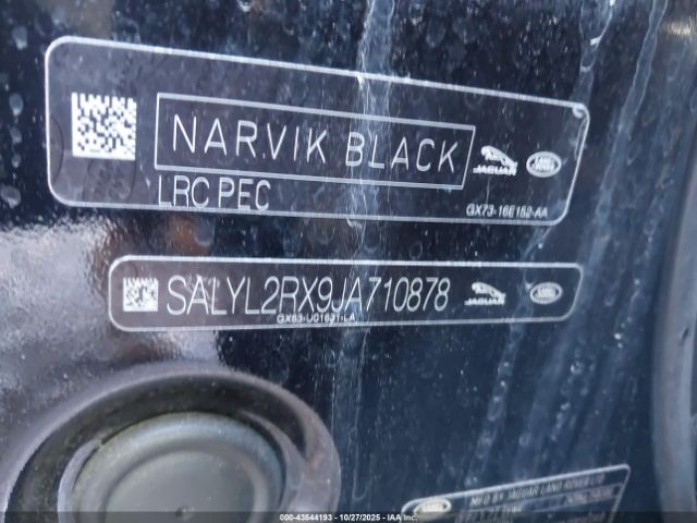 2018 LAND ROVER RANGE ROVER VELAR SALYL2RX9JA710878 Photo 8