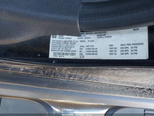 2006 HUMMER H3 SUV 5GTDN136168112821 Photo 8