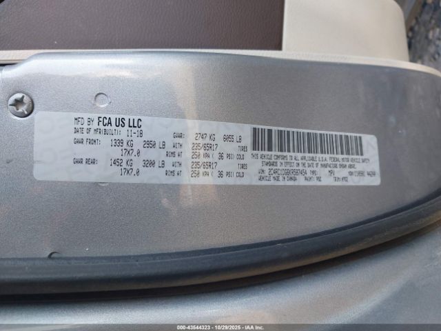 2019 CHRYSLER PACIFICA 2C4RC1DG6KR587454 Photo 8
