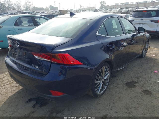 2017 LEXUS IS 200T JTHBA1D22H5051147 Photo 3