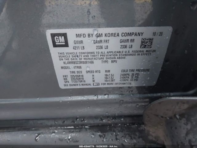 2021 BUICK ENCORE GX KL4MMBS23MB081466 Photo 8