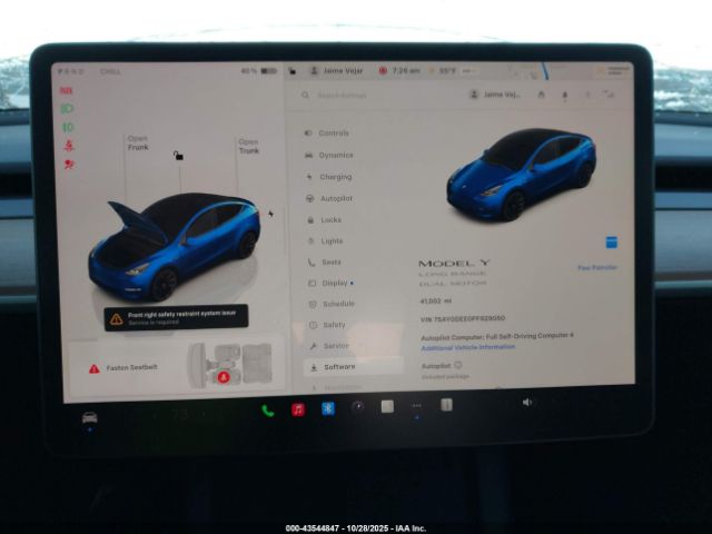 2023 TESLA MODEL Y 7SAYGDEE0PF929050 Photo 6