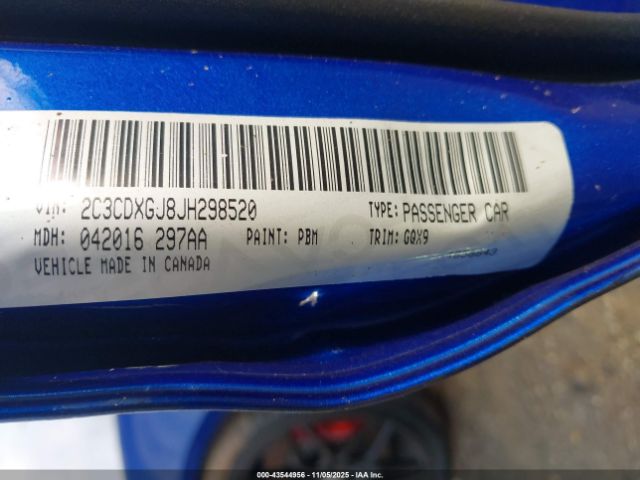 2018 DODGE CHARGER 2C3CDXGJ8JH298520 Photo 8